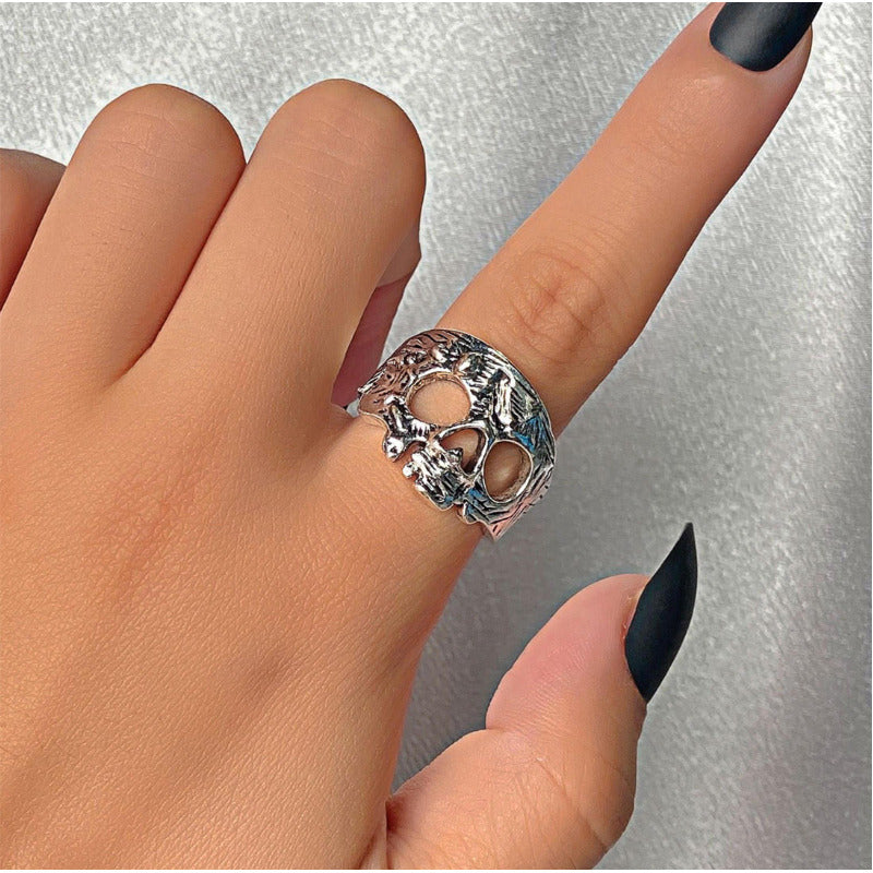 Anillo "Fractured Soul" (Calavera Quebrada)