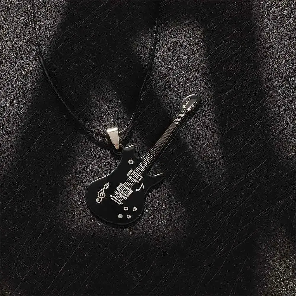 Collar "Shadow Riff" (Black Guitar)