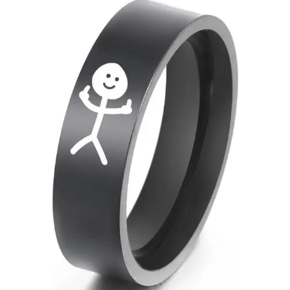 Anillo "Stickman’s Defiance" (El Desafío del Monito)