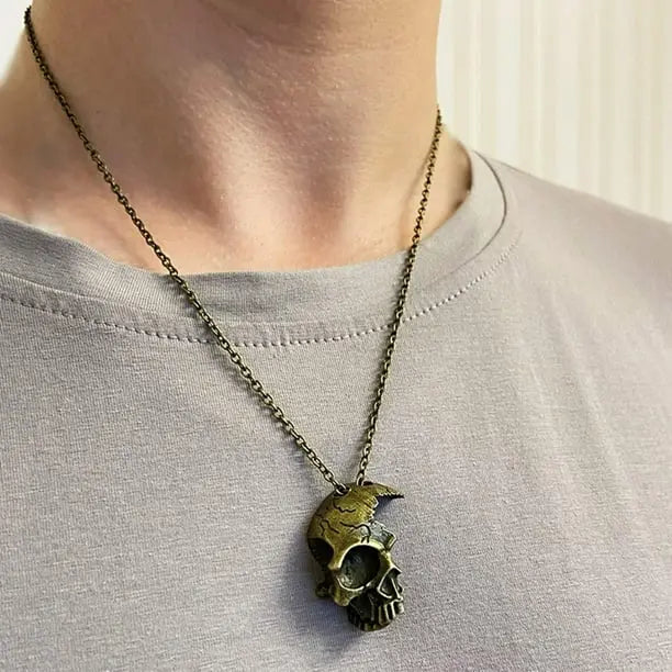 Collar "Divided Soul" (Cráneo Dual)