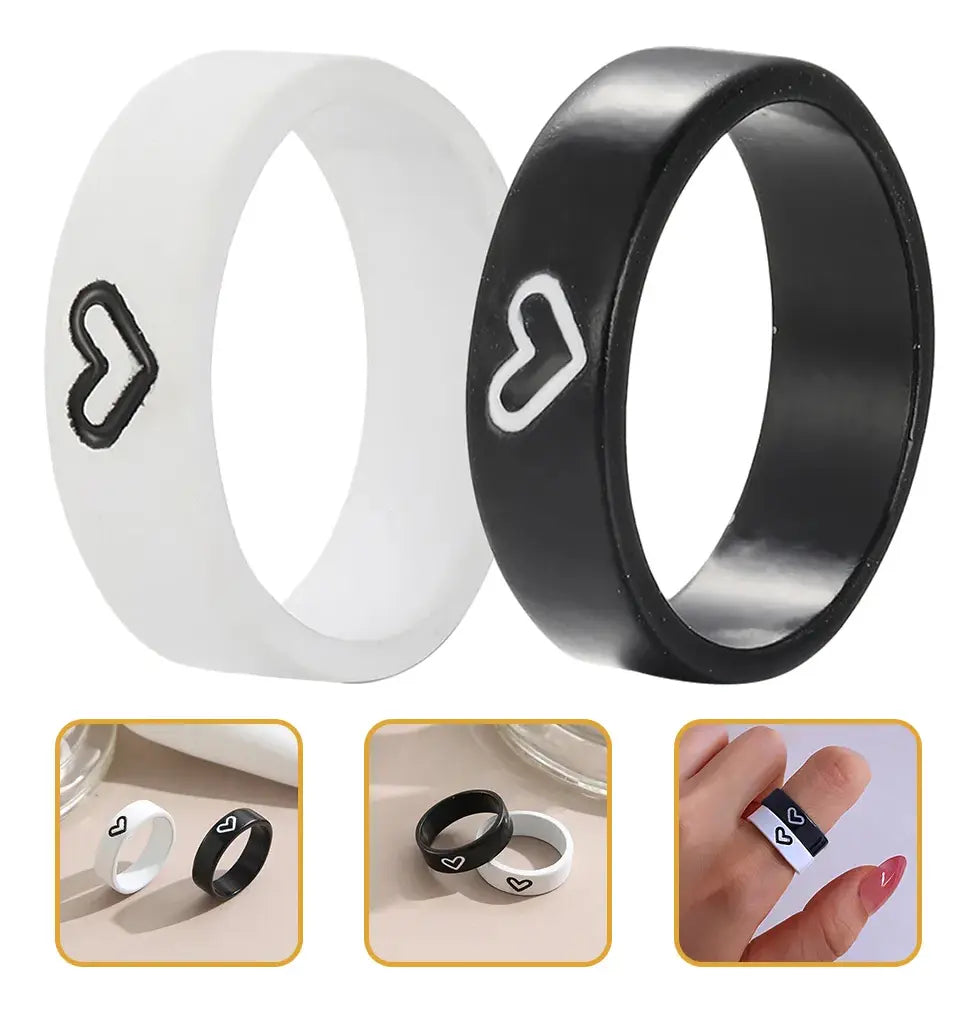 Set de Anillos "Twin Souls" (Almas Gemelas)