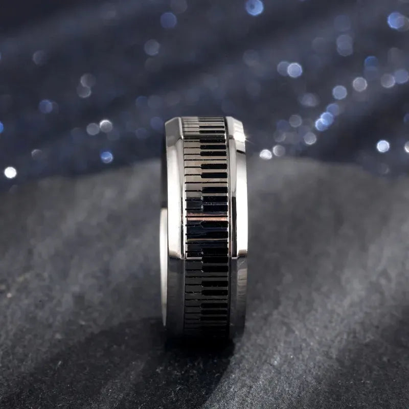 Anillo "Jazz de Elling" (Piano Spinner)