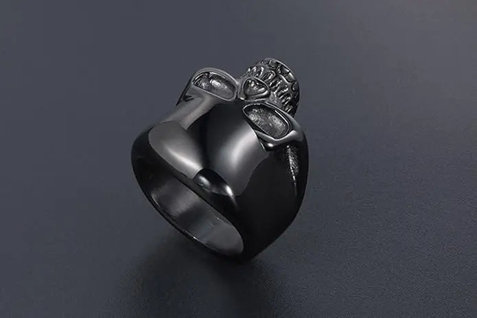 Anillo Shadow Identity (Calavera Negra)
