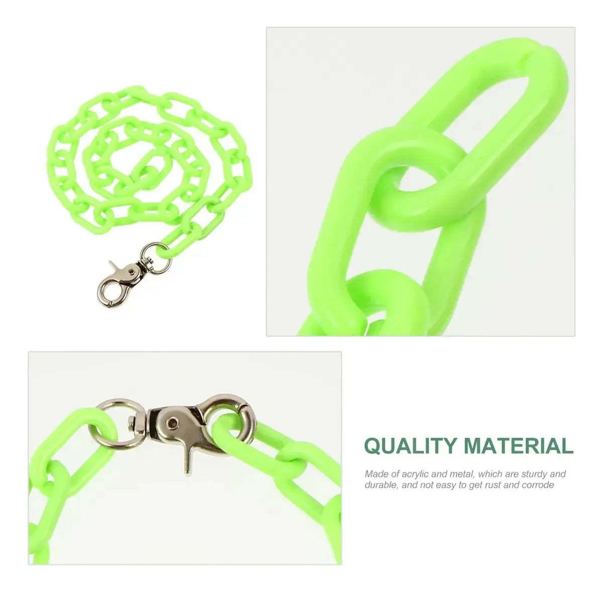 Cadena "Neon Surge" (Verde Eléctrico)