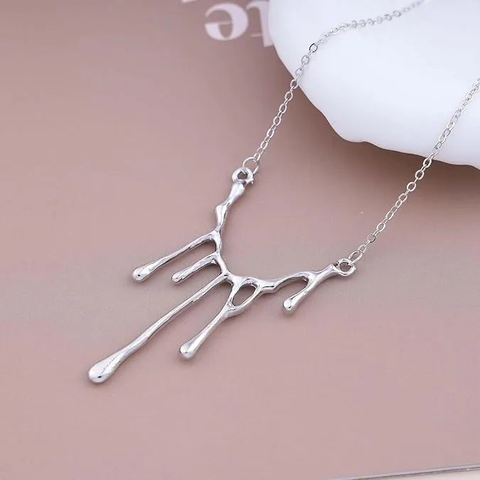 Collar "Mercury Flow" (Plata Líquida)