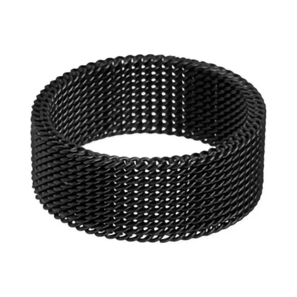 Anillo "Steel Mesh" (Malla de Acero)