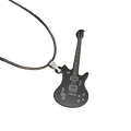 Collar "Shadow Riff" (Black Guitar)