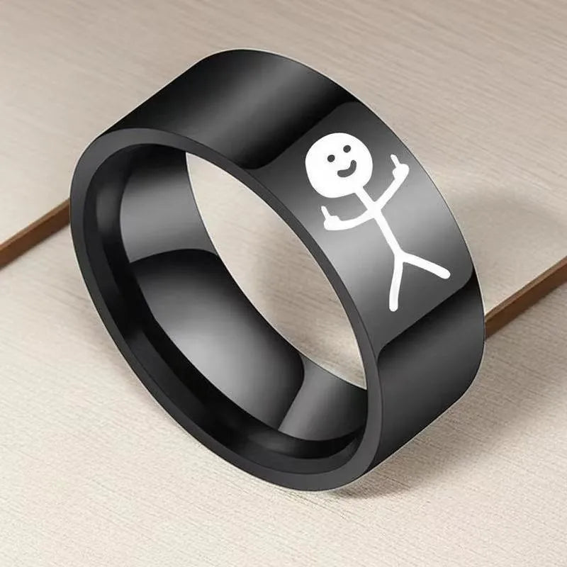 Anillo "Stickman’s Defiance" (El Desafío del Monito)