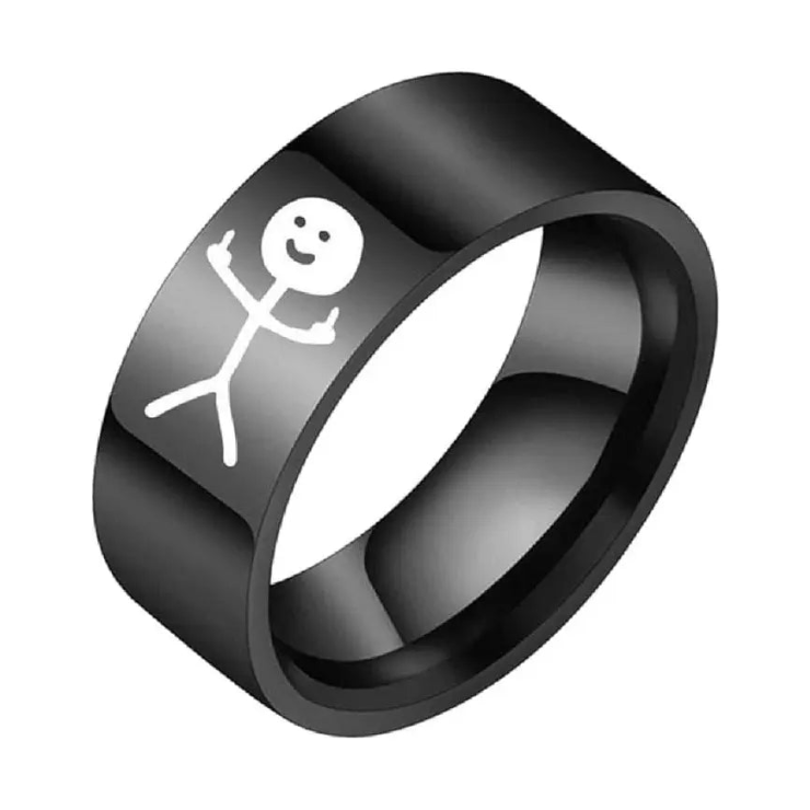 Anillo "Stickman’s Defiance" (El Desafío del Monito)