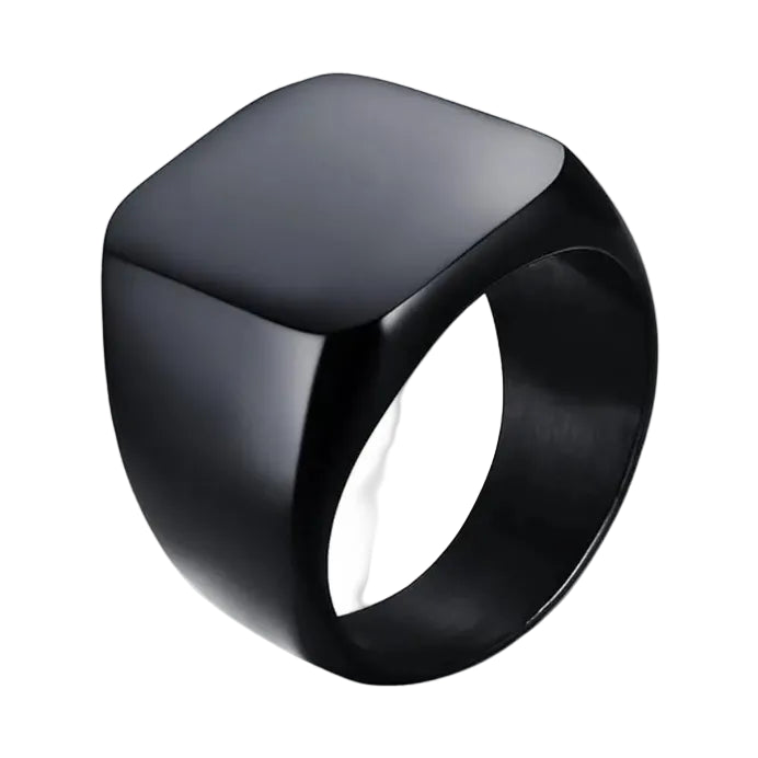 Anillo "Obsidian Block" (Bloque de Obsidiana)