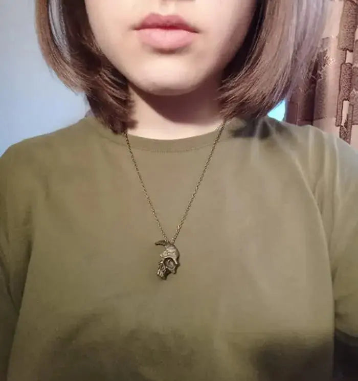 Collar "Divided Soul" (Cráneo Dual)