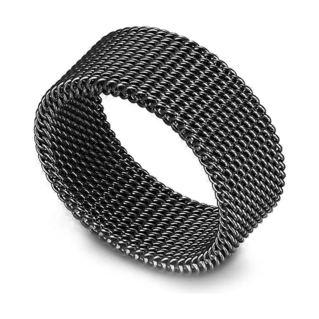 Anillo "Steel Mesh" (Malla de Acero)
