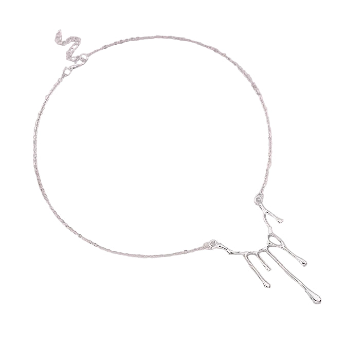 Collar "Mercury Flow" (Plata Líquida)