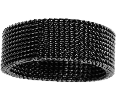 Anillo "Steel Mesh" (Malla de Acero)