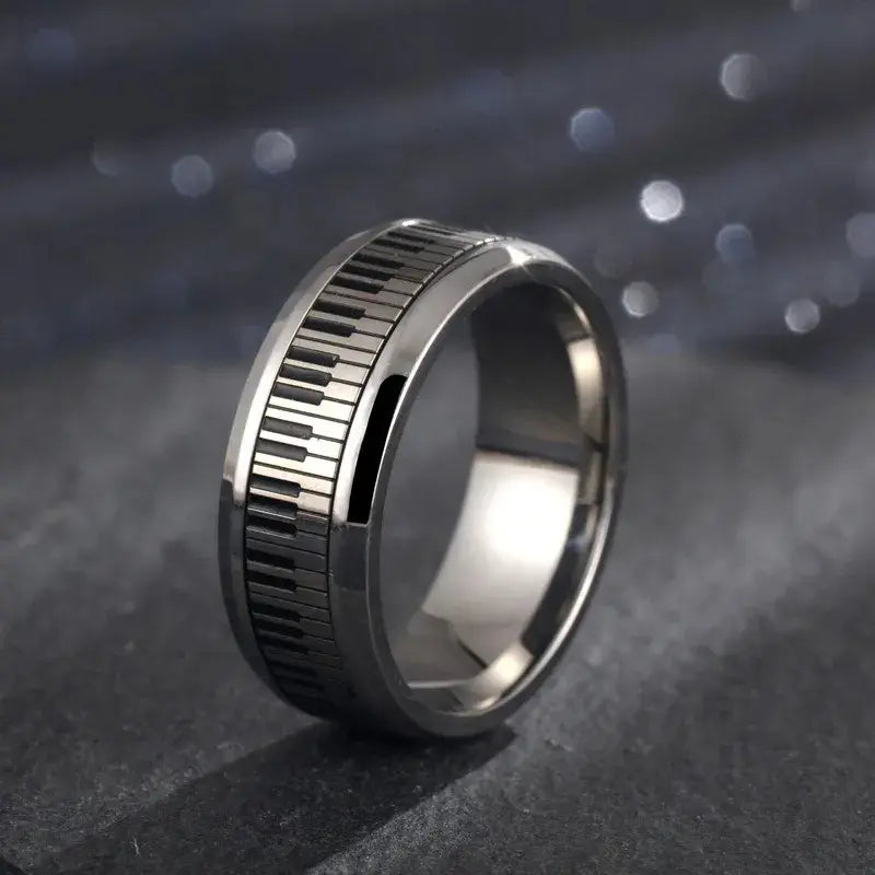 Anillo "Jazz de Elling" (Piano Spinner)