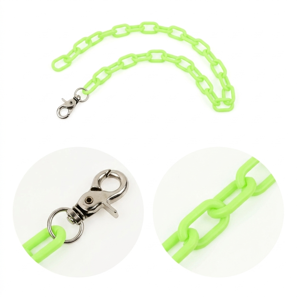 Cadena "Neon Surge" (Verde Eléctrico)