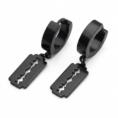 Aretes "Razor's Edge" (Navaja de Acero Quirúrgico)