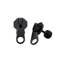 Aretes "Industrial Zip" (Cierre Industrial)